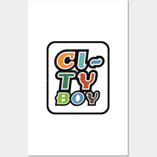 City Boy Posters and Art